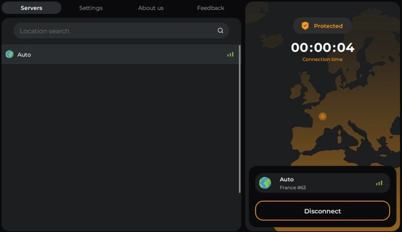 Free VPN - Turbo Private by VPNLY — captura de tela 1